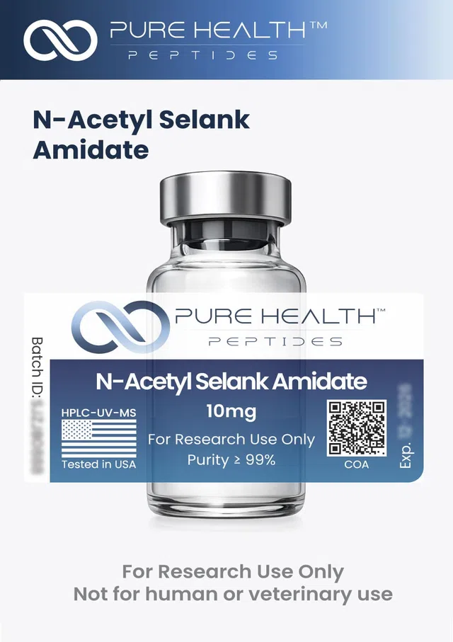 N-Acetyl Selank Amidate research vials