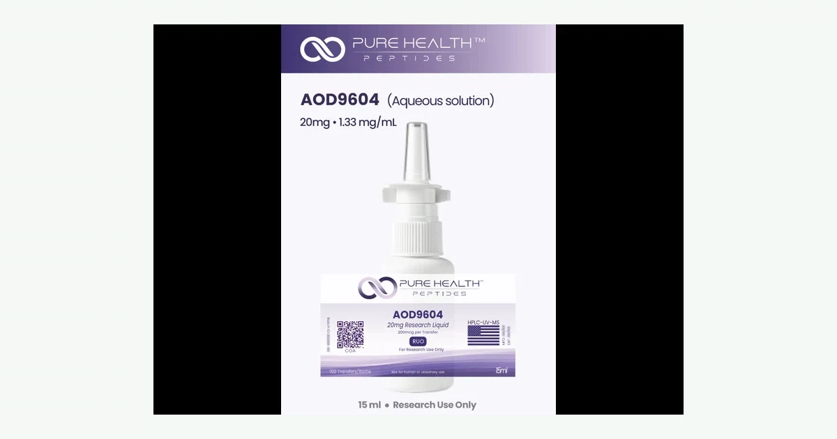 AOD9604 research liquids product