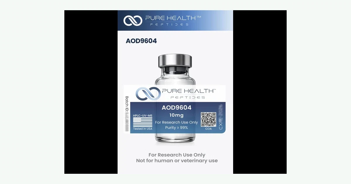 AOD9604 research vials product