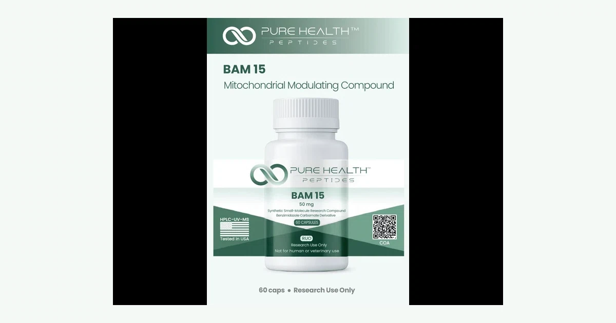 BAM15 research capsules product