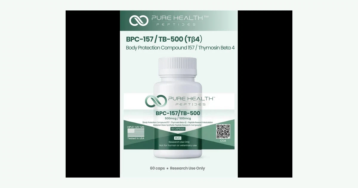 BPC-157 / TB-500 (Tβ4) Blend research capsules product