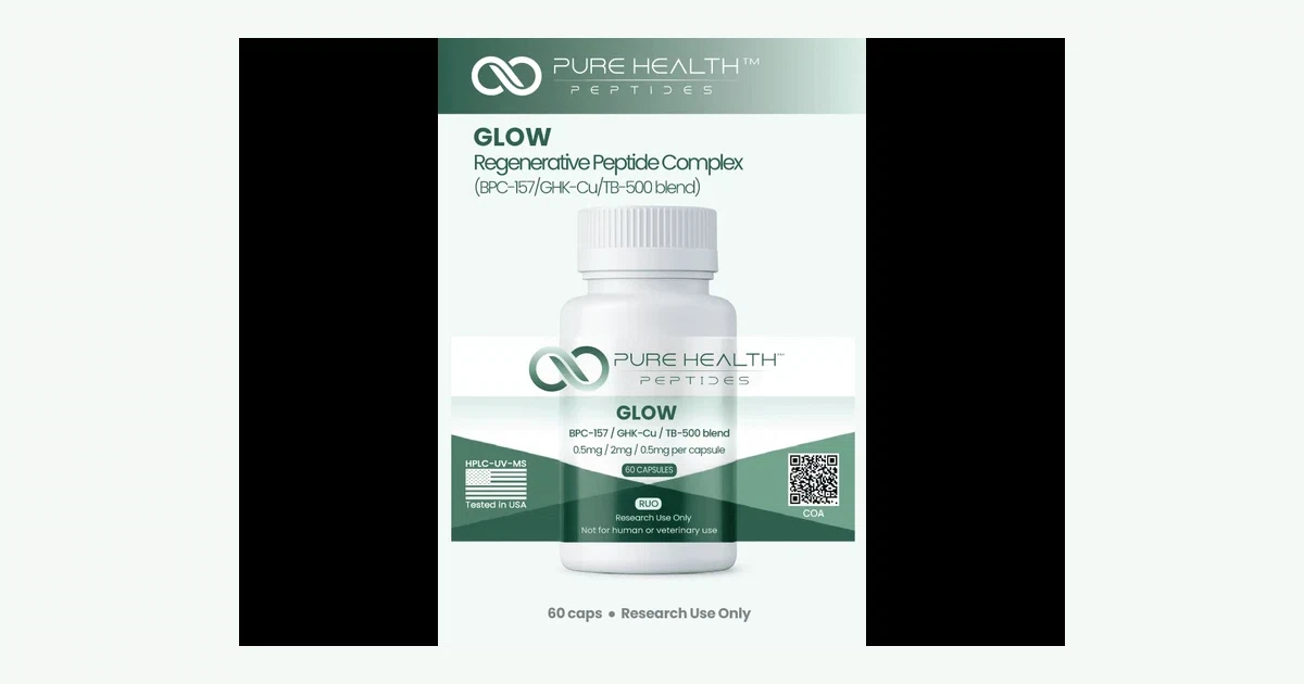 GLOW research capsules product