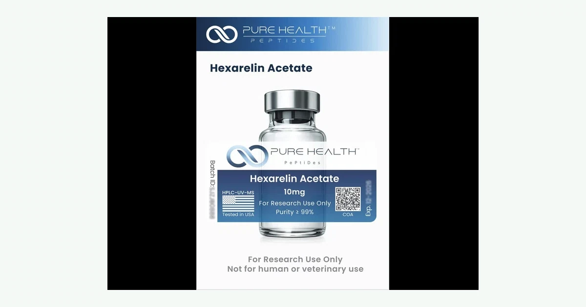 Hexarelin Acetate research vials product