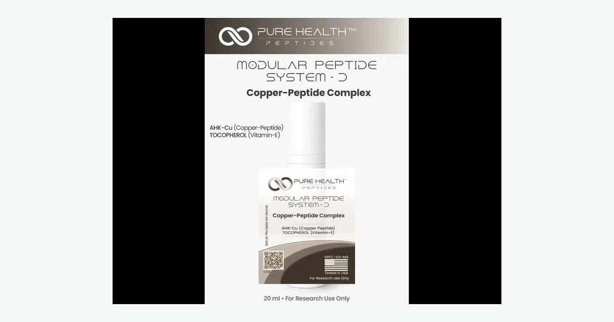 Modular Peptide System D – Copper-Peptide Complex research topicals product