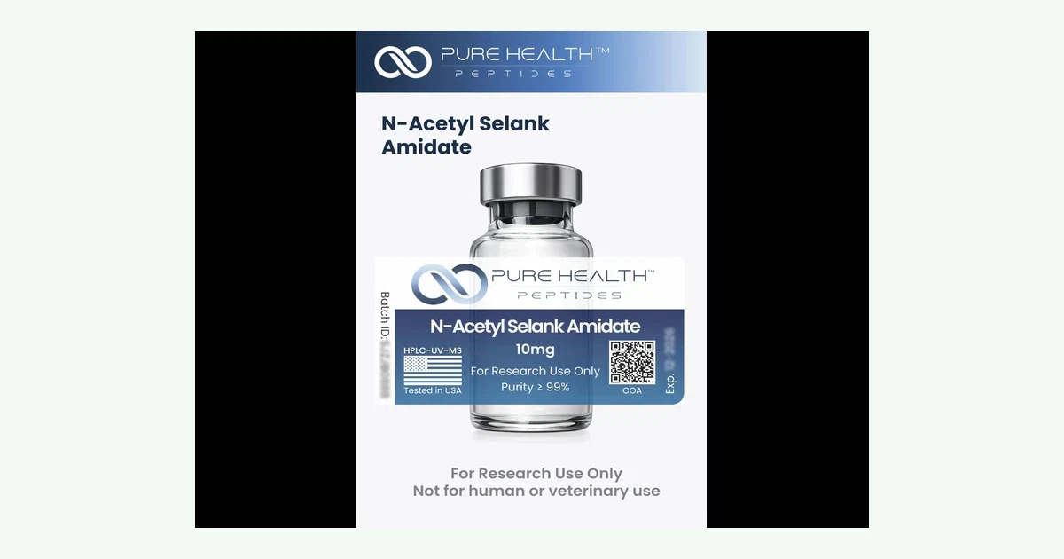 N-Acetyl Selank Amidate research vials product