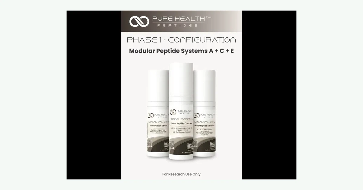 Phase 1 Configuration – Modular Peptide Systems A+C+E research topicals product