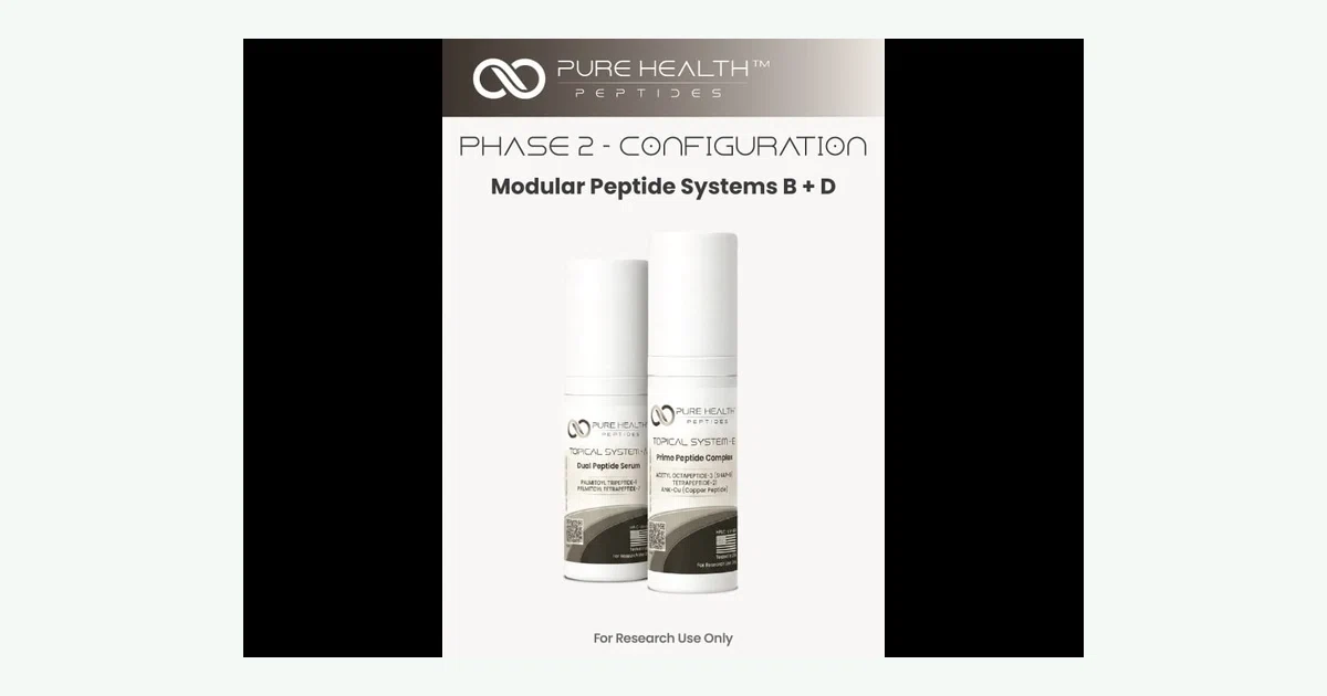Phase 2 Configuration – Modular Peptide Systems B+D research topicals product