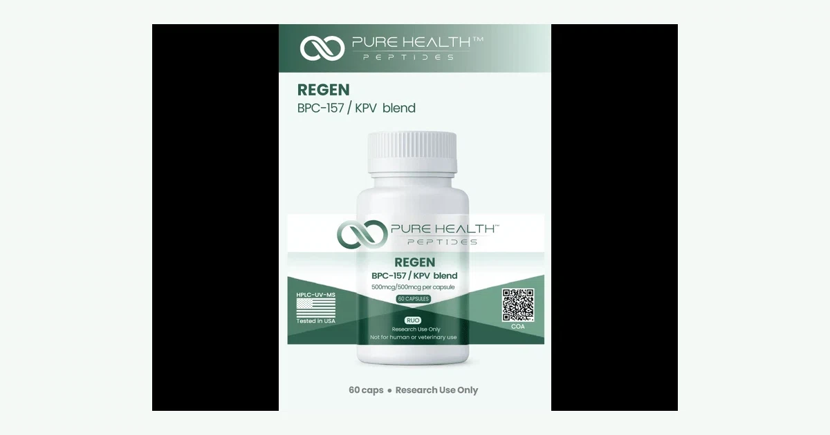 REGEN research capsules product