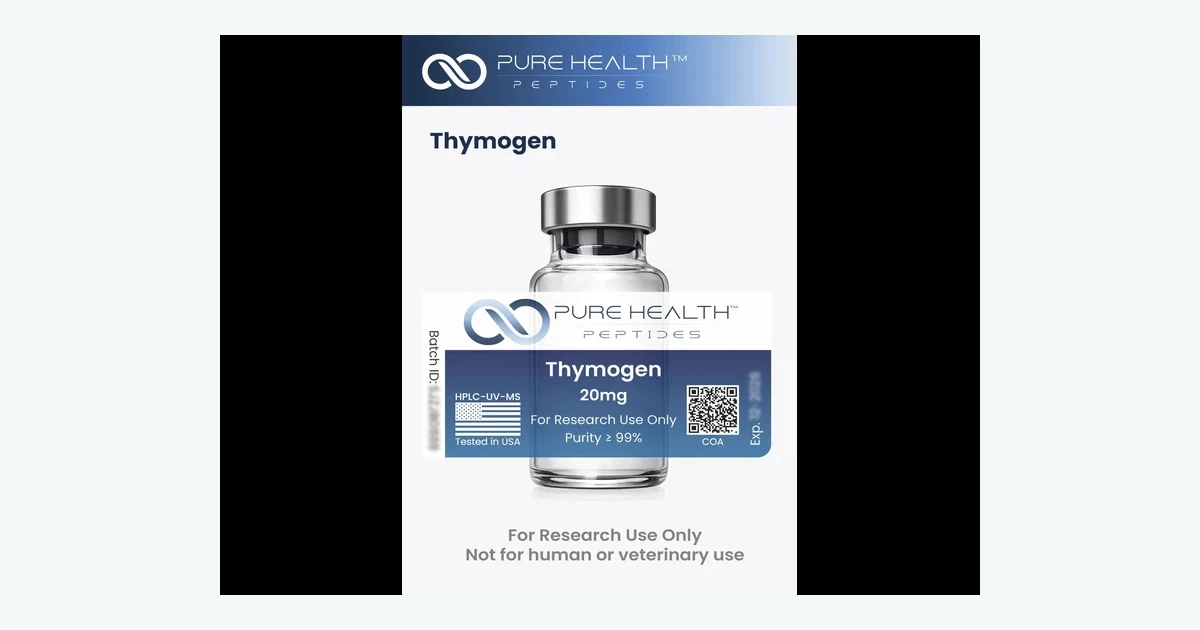 Thymogen research vials product